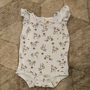 Carhartt Horse Print Kids One Piece